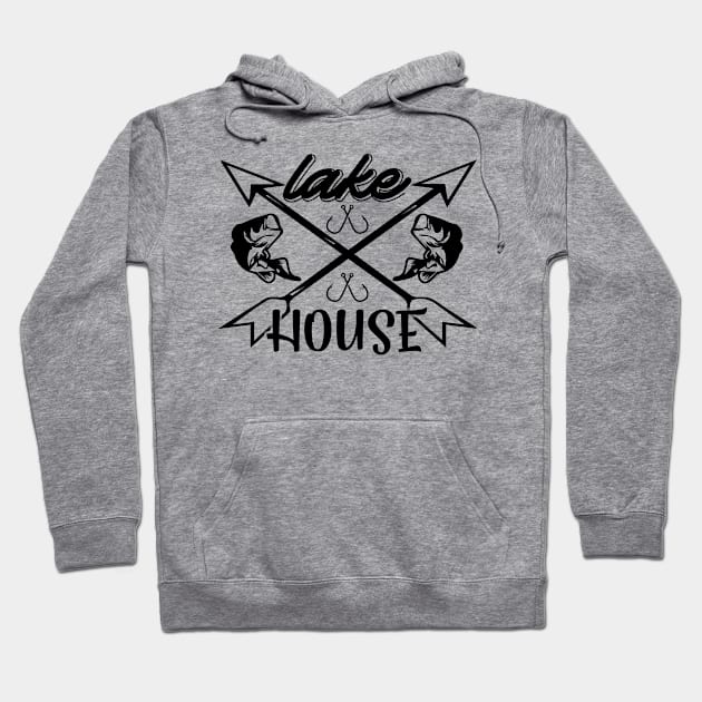 Lake House Hoodie by Dream zone